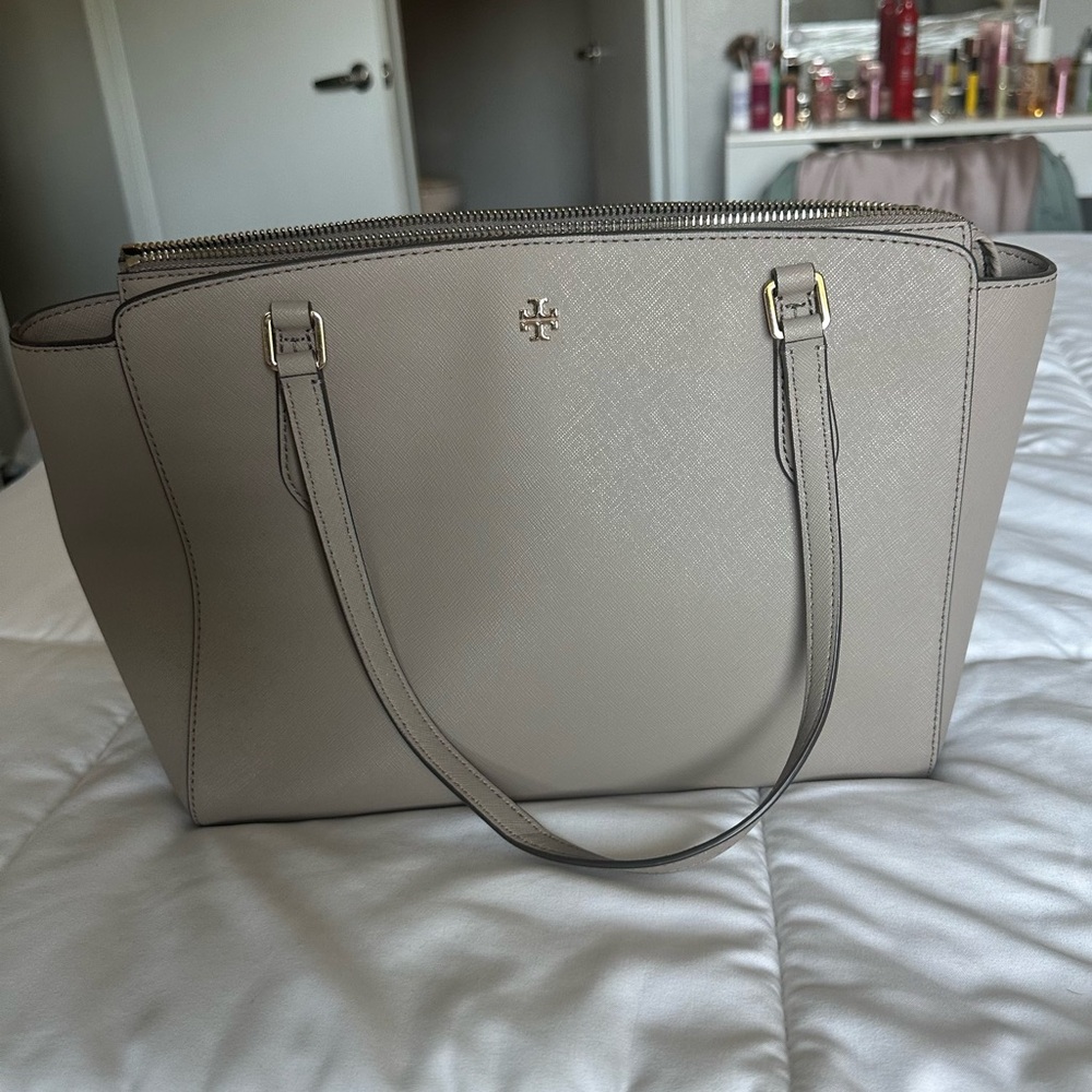 Tory Burch Taupe Purse (Medium)